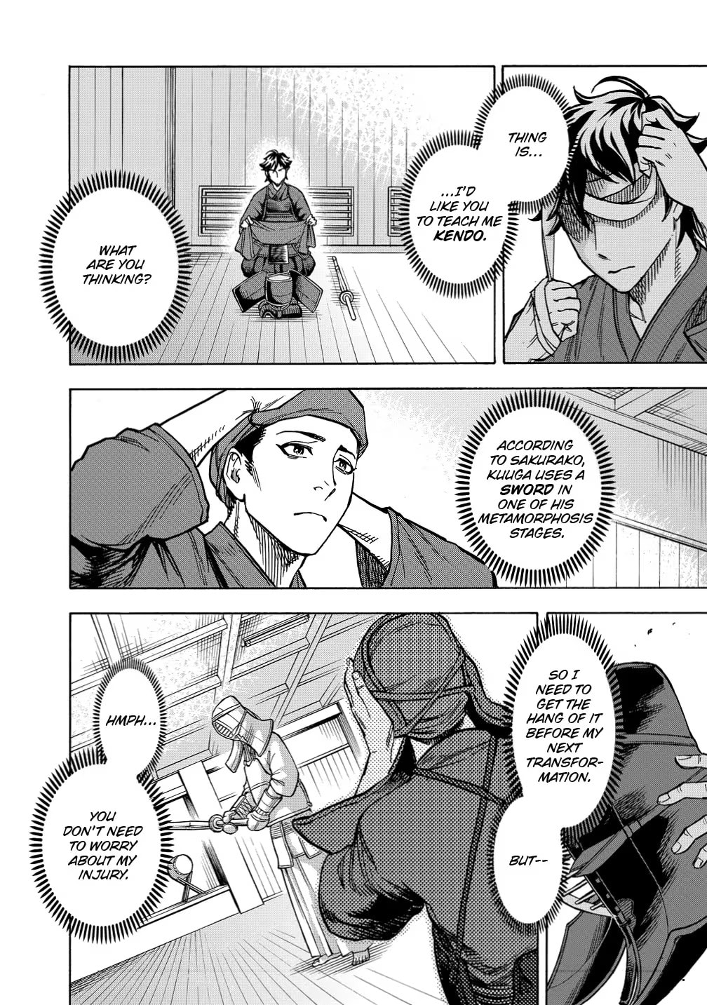 Kamen Rider Kuuga Chapter 33 page 22 - 