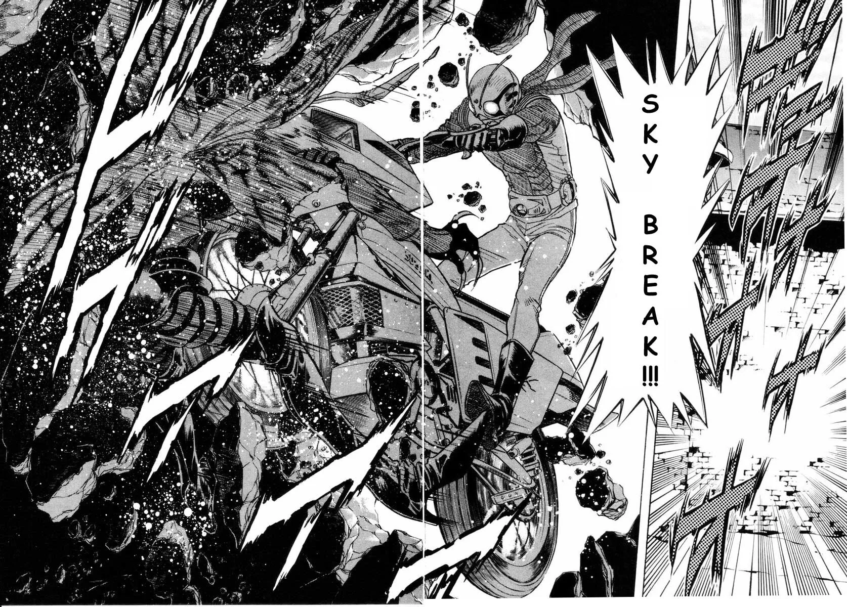 Read Kamen Rider SPIRITS chapter 14 image 25 on Lezhin