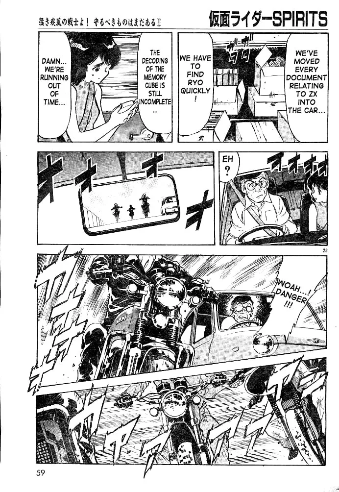 Kamen Rider SPIRITS Chapter 33 page 23 - 