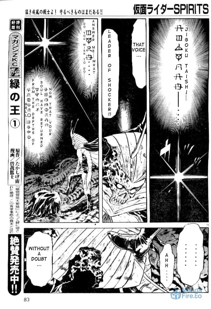 Kamen Rider SPIRITS Chapter 41 page 15 - 