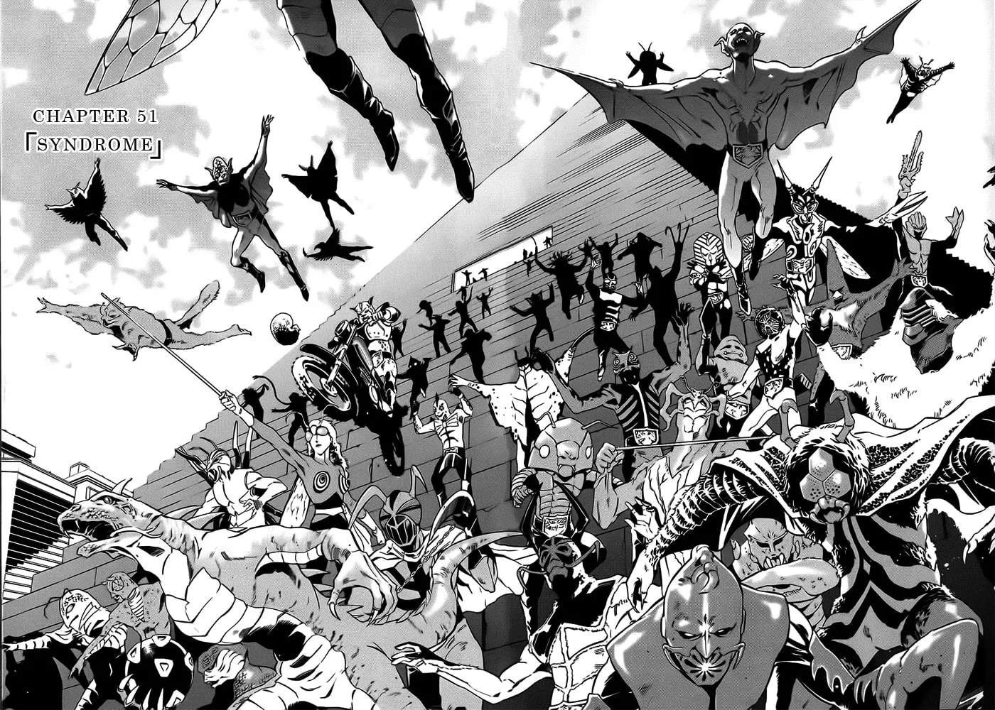 Read Kamen Rider SPIRITS chapter 51 image 1 on Lezhin
