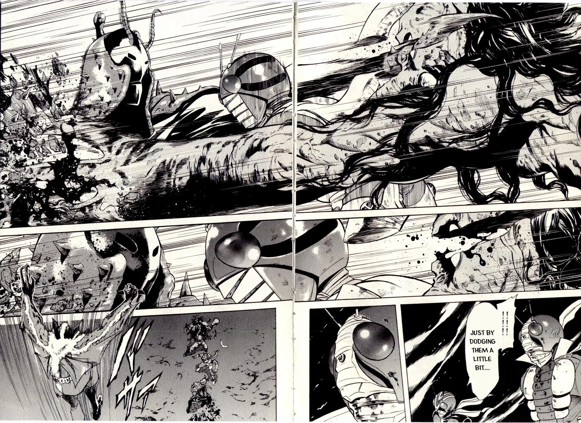 Read Kamen Rider SPIRITS chapter 74 image 18 on Lezhin