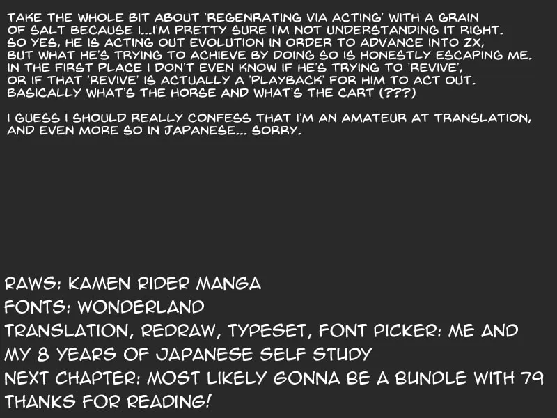 Kamen Rider SPIRITS Chapter 77 page 28 - 