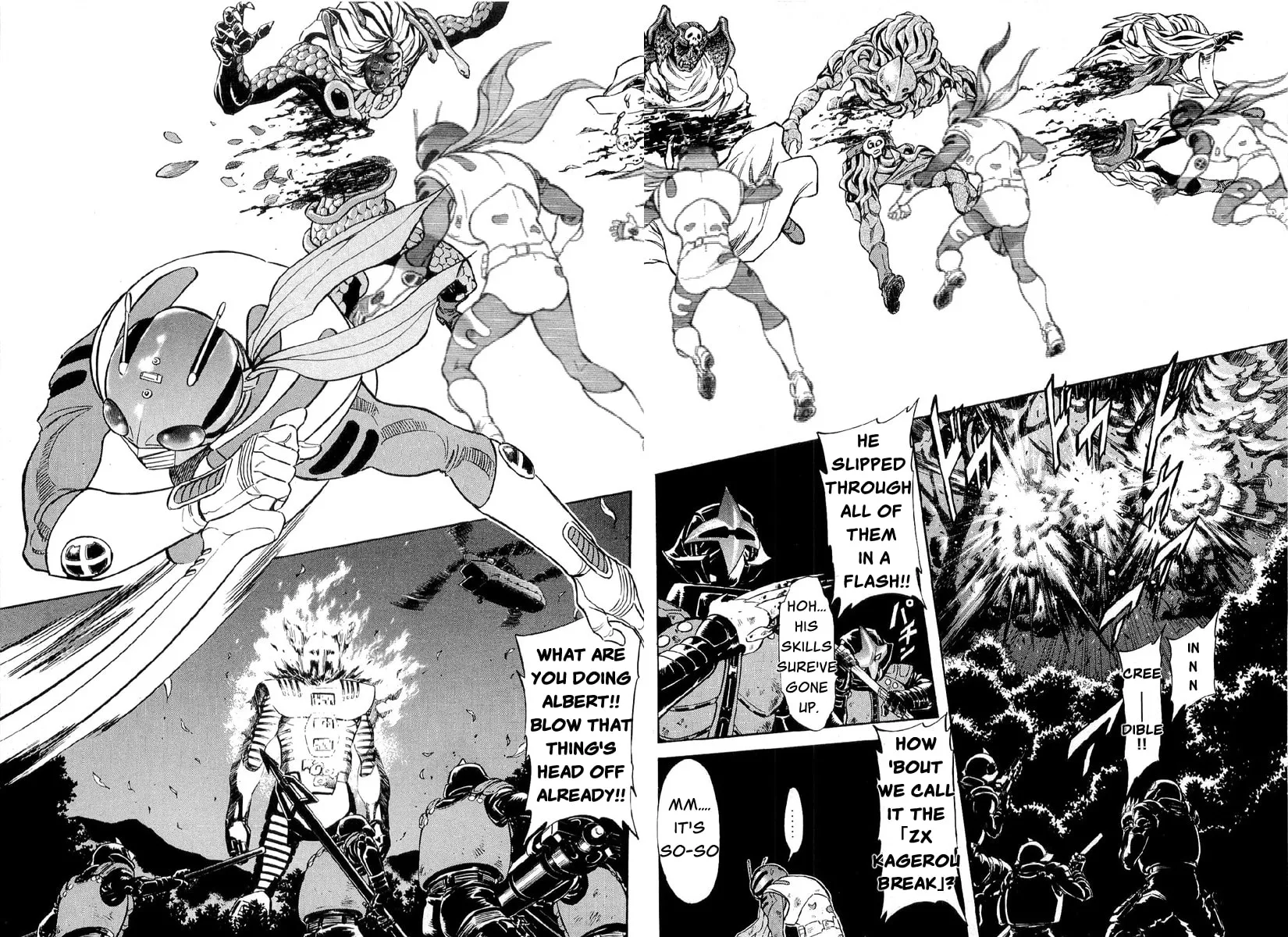 Read Kamen Rider SPIRITS chapter 84 image 3 on Lezhin