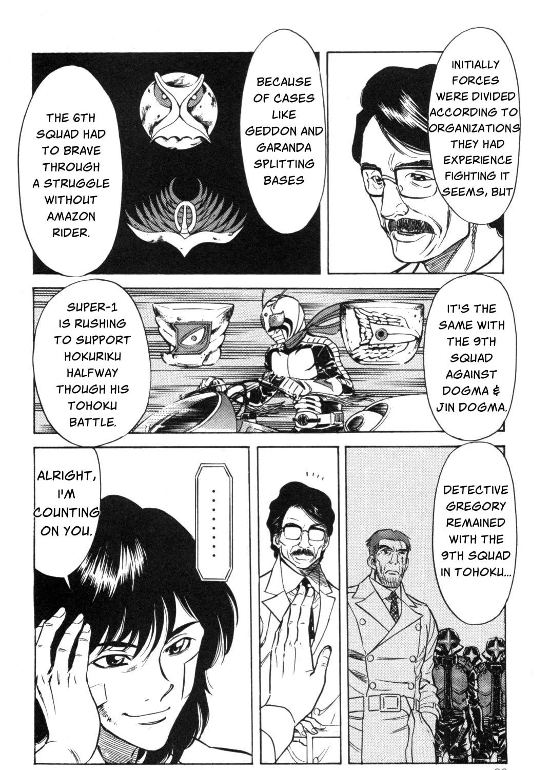Read Kamen Rider SPIRITS chapter 88 image 16 on Lezhin