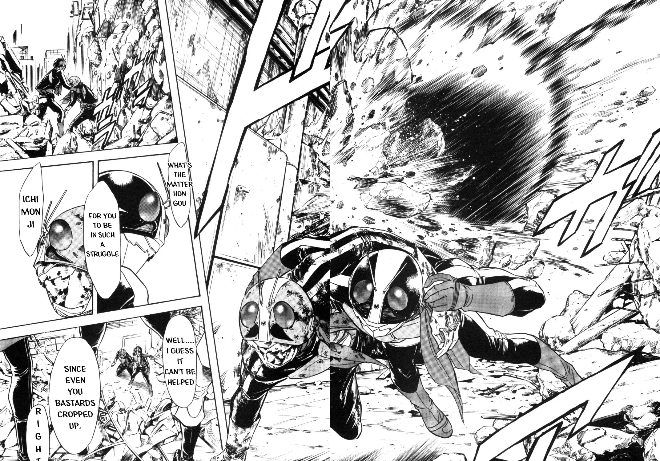 Read Kamen Rider SPIRITS chapter 88 image 36 on Lezhin