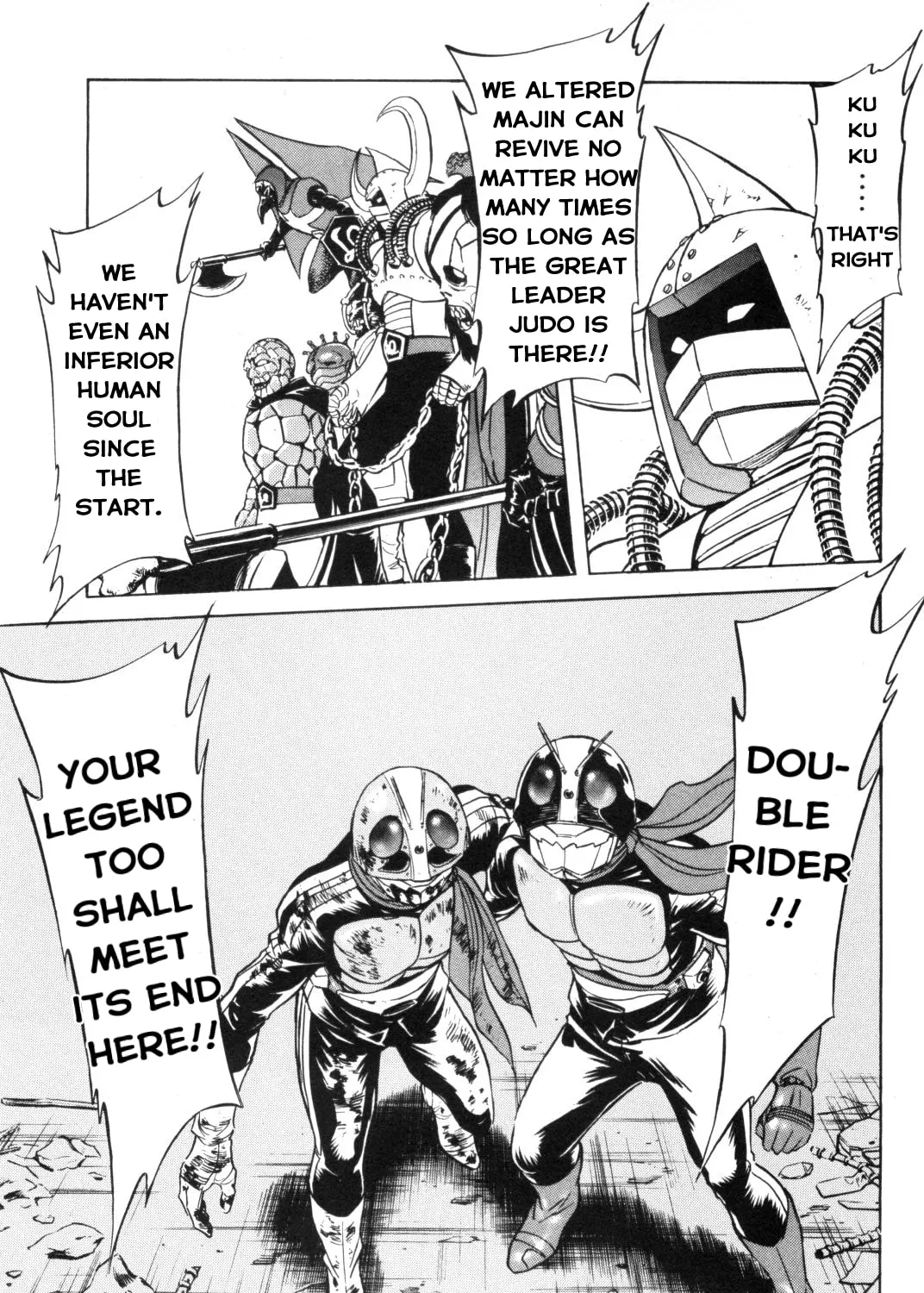 Read Kamen Rider SPIRITS chapter 88 image 42 on Lezhin