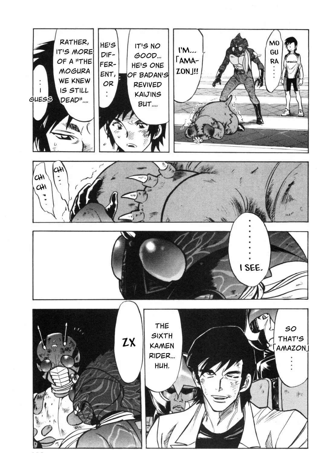 Read Kamen Rider SPIRITS chapter 90 image 104 on Lezhin