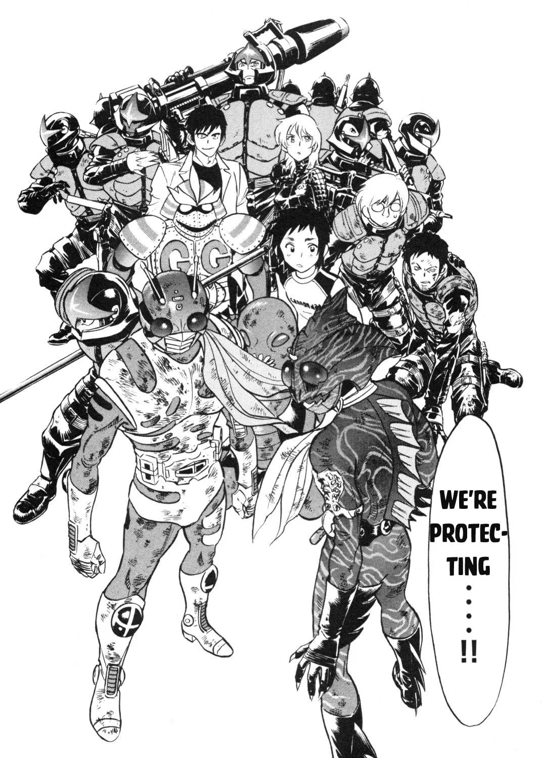 Read Kamen Rider SPIRITS chapter 90 image 106 on Lezhin