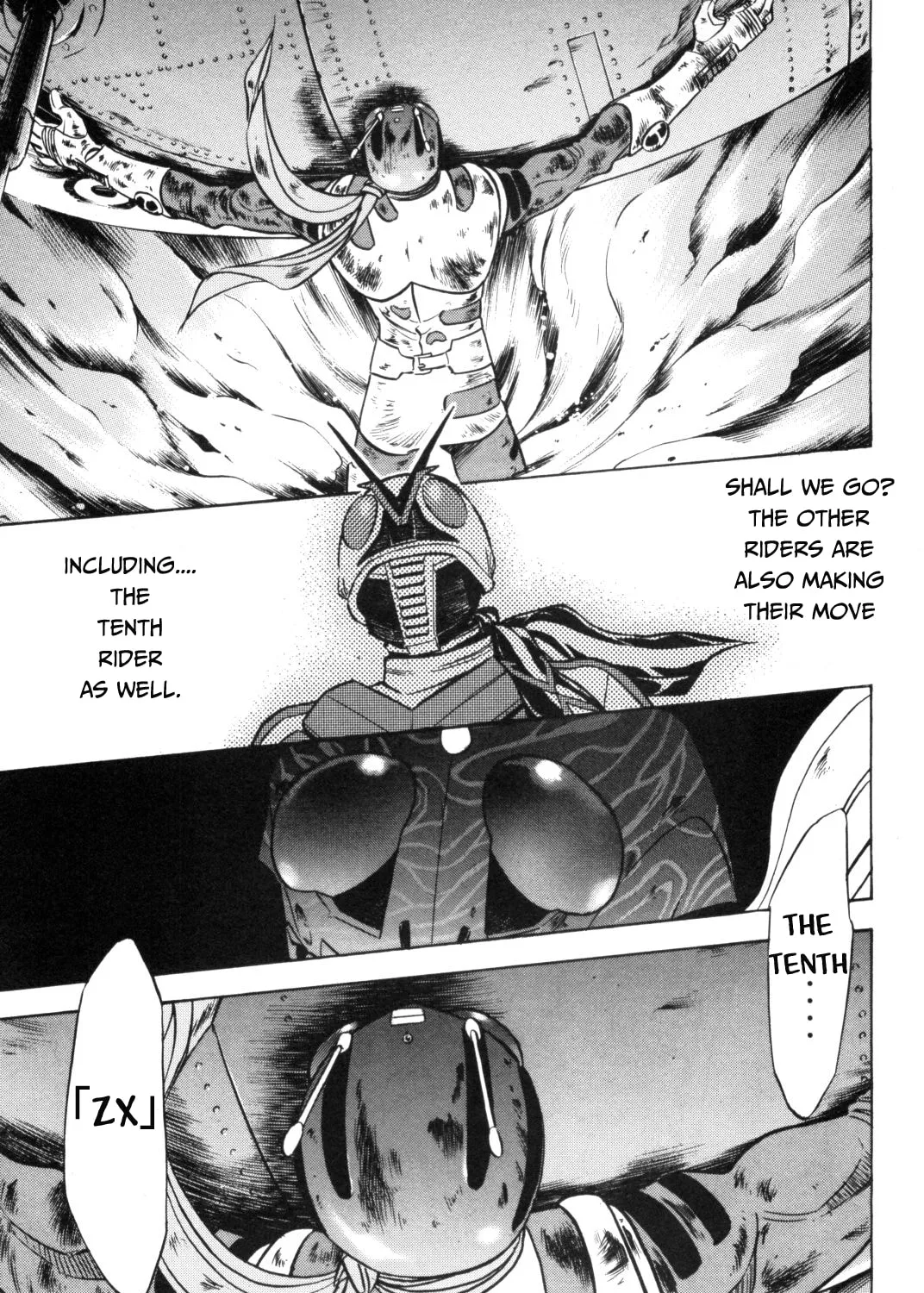 Read Kamen Rider SPIRITS chapter 90 image 96 on Lezhin
