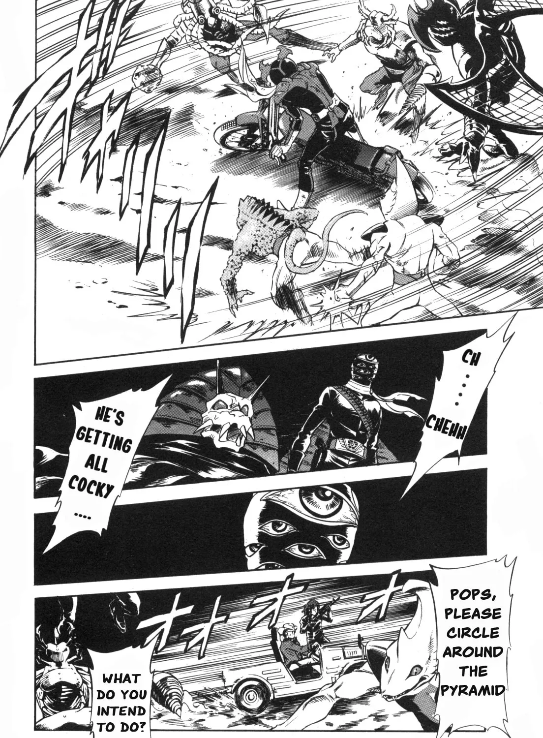 Read Kamen Rider SPIRITS chapter 93 image 42 on Lezhin