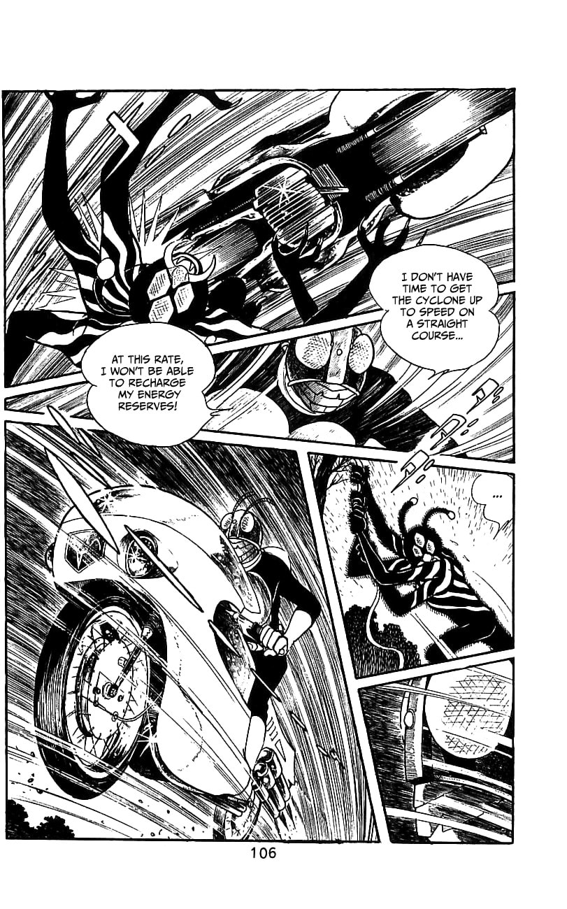 Read Kamen Rider chapter 0 image 100 on Lezhin