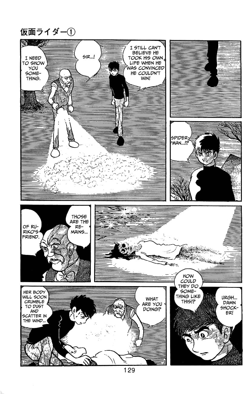 Read Kamen Rider chapter 0 image 120 on Lezhin