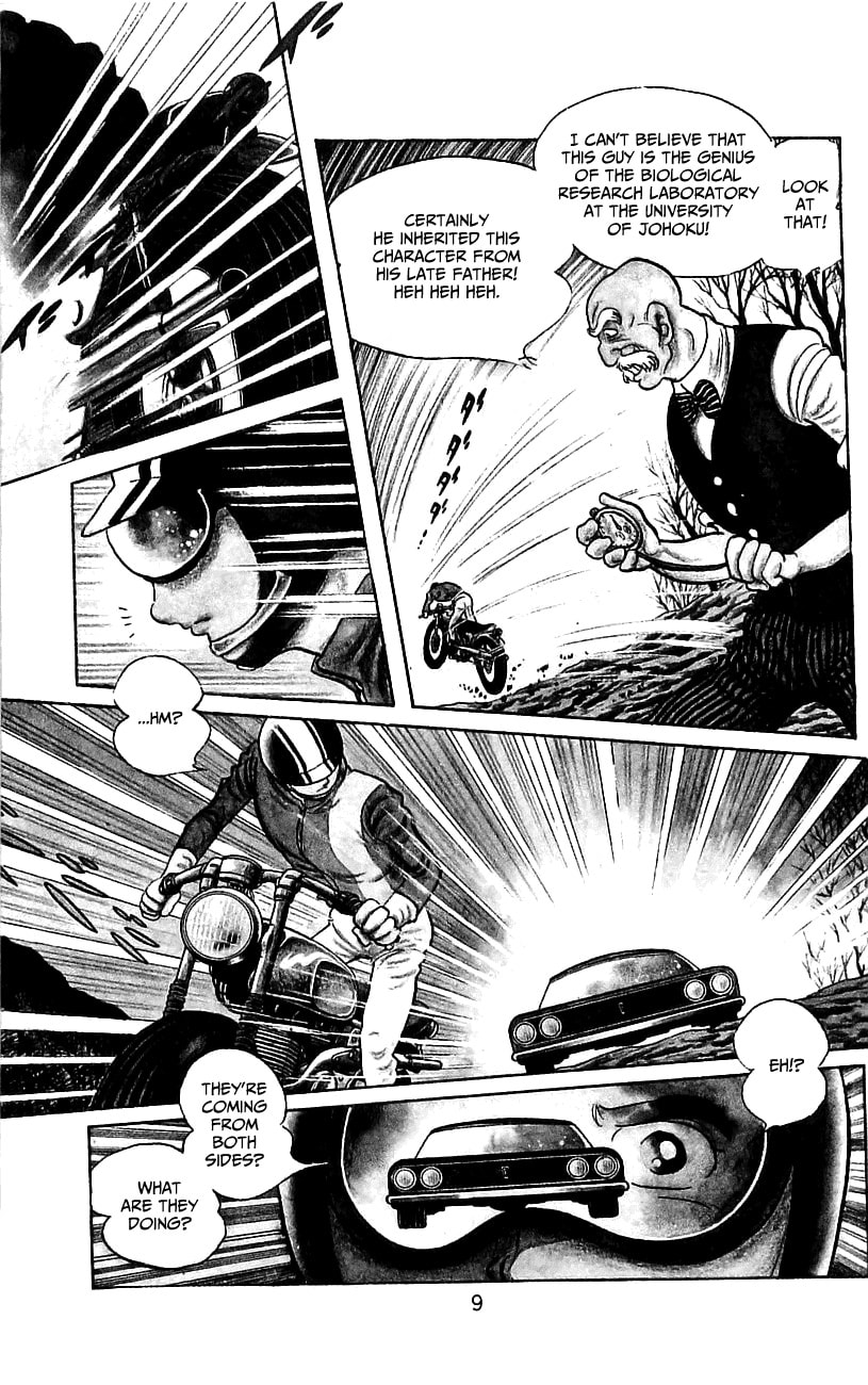 Read Kamen Rider chapter 0 image 9 on Lezhin