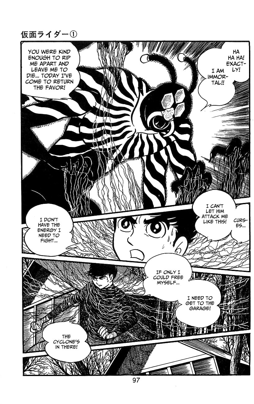 Read Kamen Rider chapter 0 image 91 on Lezhin