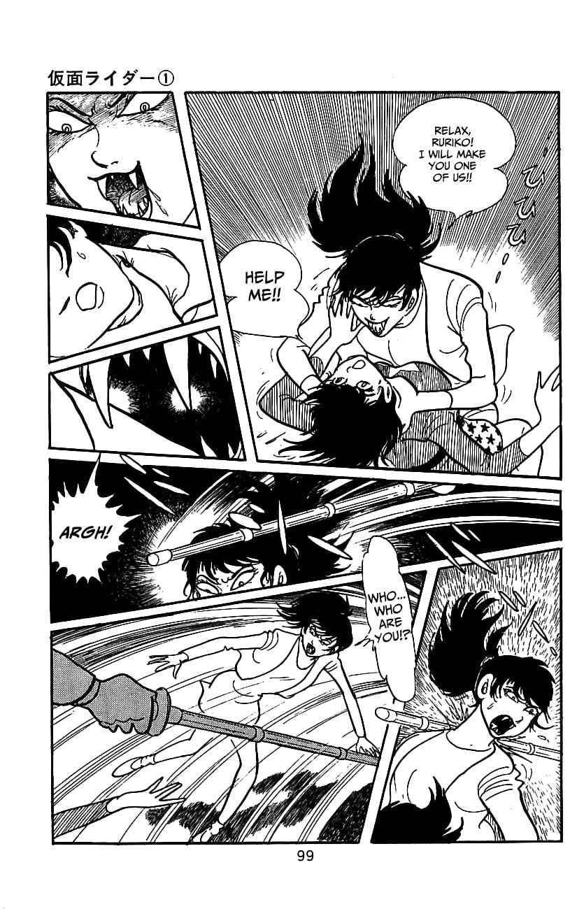 Read Kamen Rider chapter 0 image 93 on Lezhin