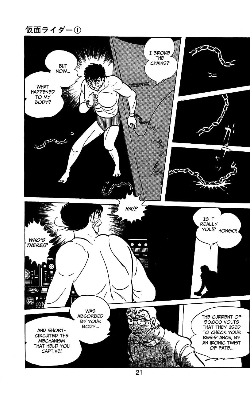 Read Kamen Rider chapter 1 image 19 on Lezhin