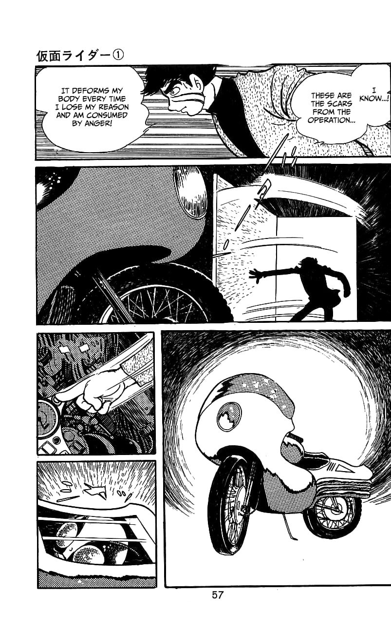 Read Kamen Rider chapter 1 image 54 on Lezhin