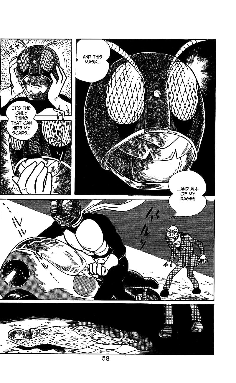 Read Kamen Rider chapter 1 image 55 on Lezhin
