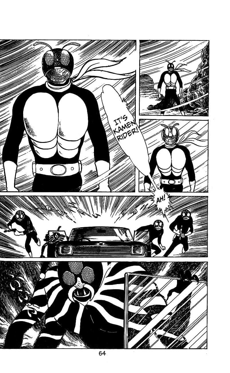 Read Kamen Rider chapter 1 image 61 on Lezhin