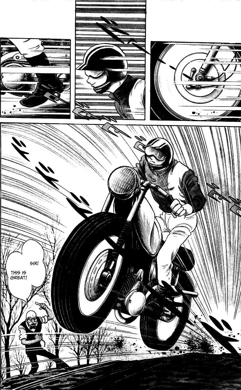 Read Kamen Rider chapter 1 image 8 on Lezhin