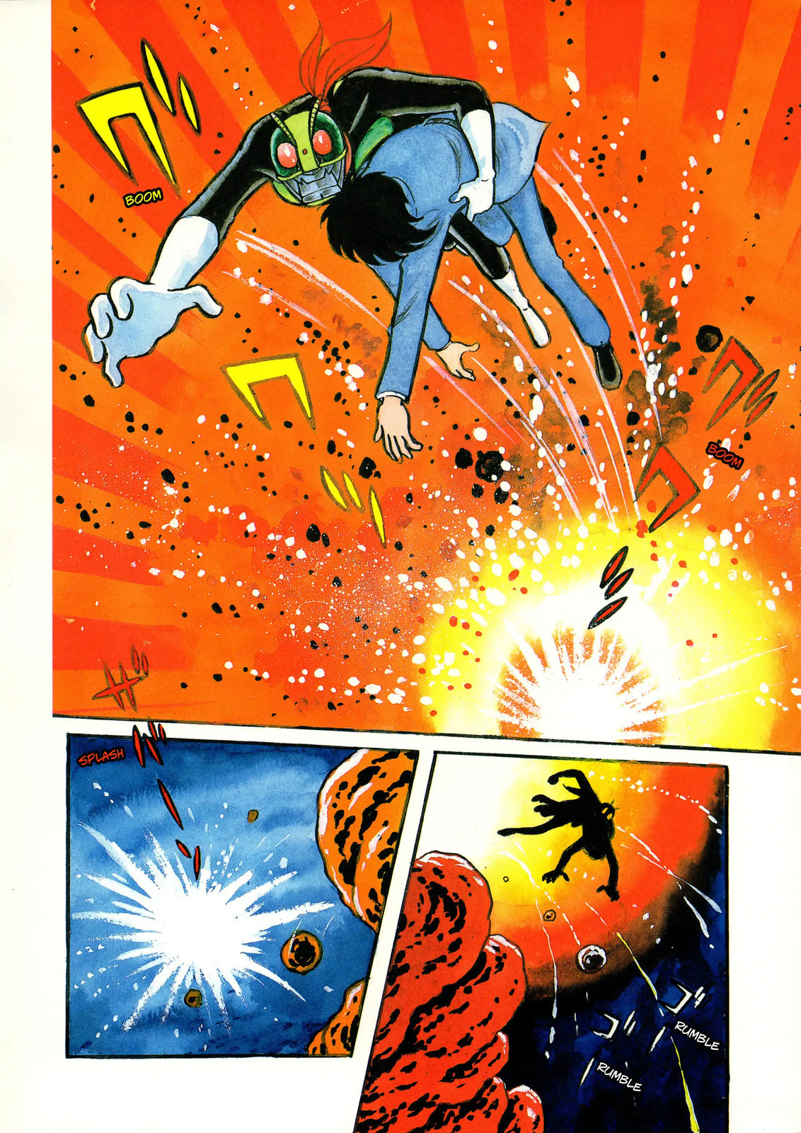 Read Kamen Rider chapter 11 image 7 on Lezhin