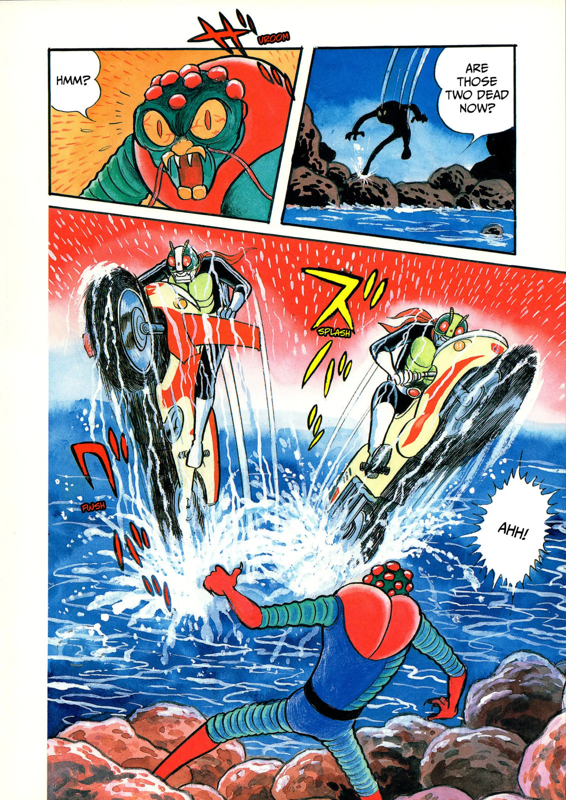 Read Kamen Rider chapter 11 image 9 on Lezhin