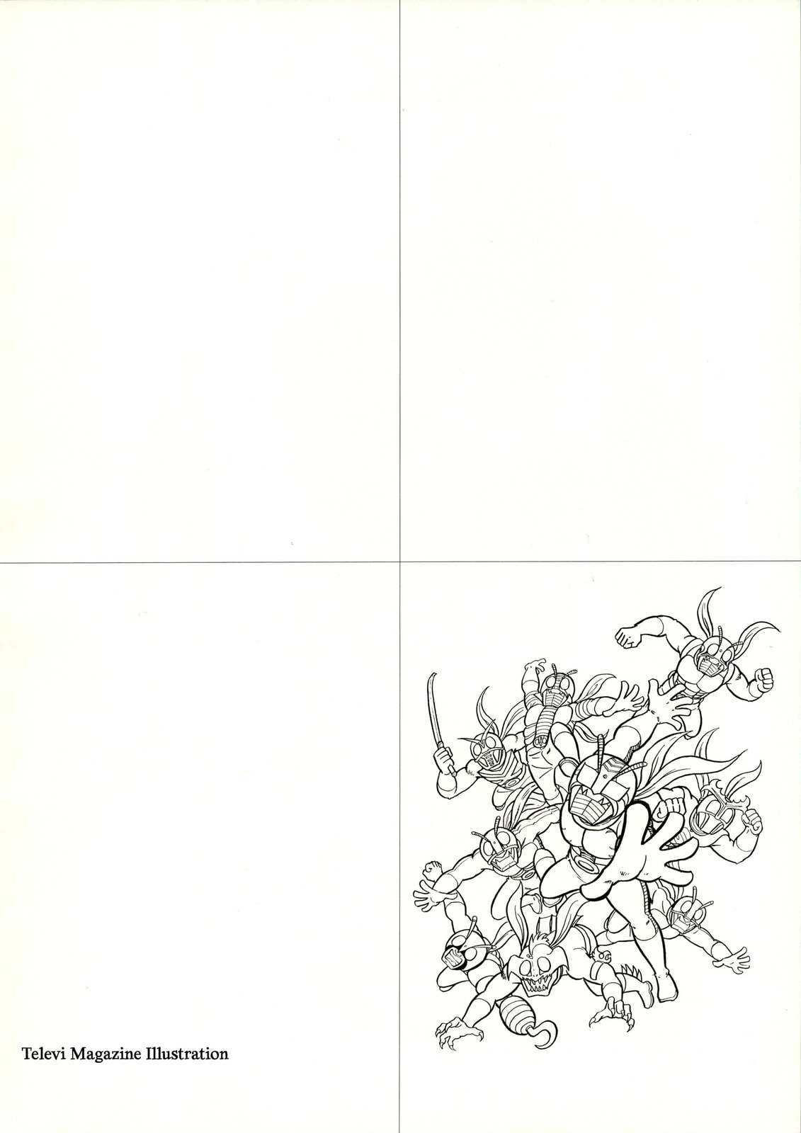 Read Kamen Rider chapter 14 image 17 on Lezhin