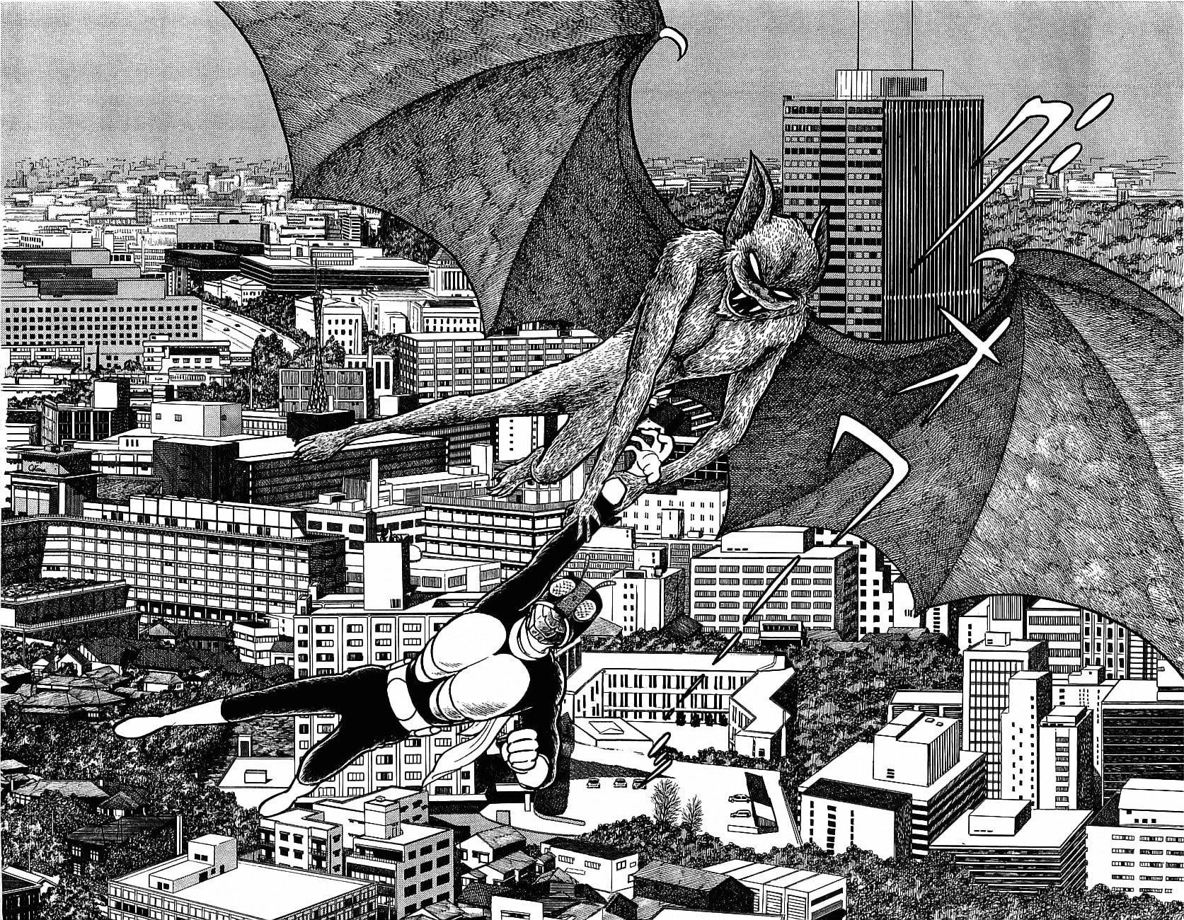 Read Kamen Rider chapter 2 image 35 on Lezhin