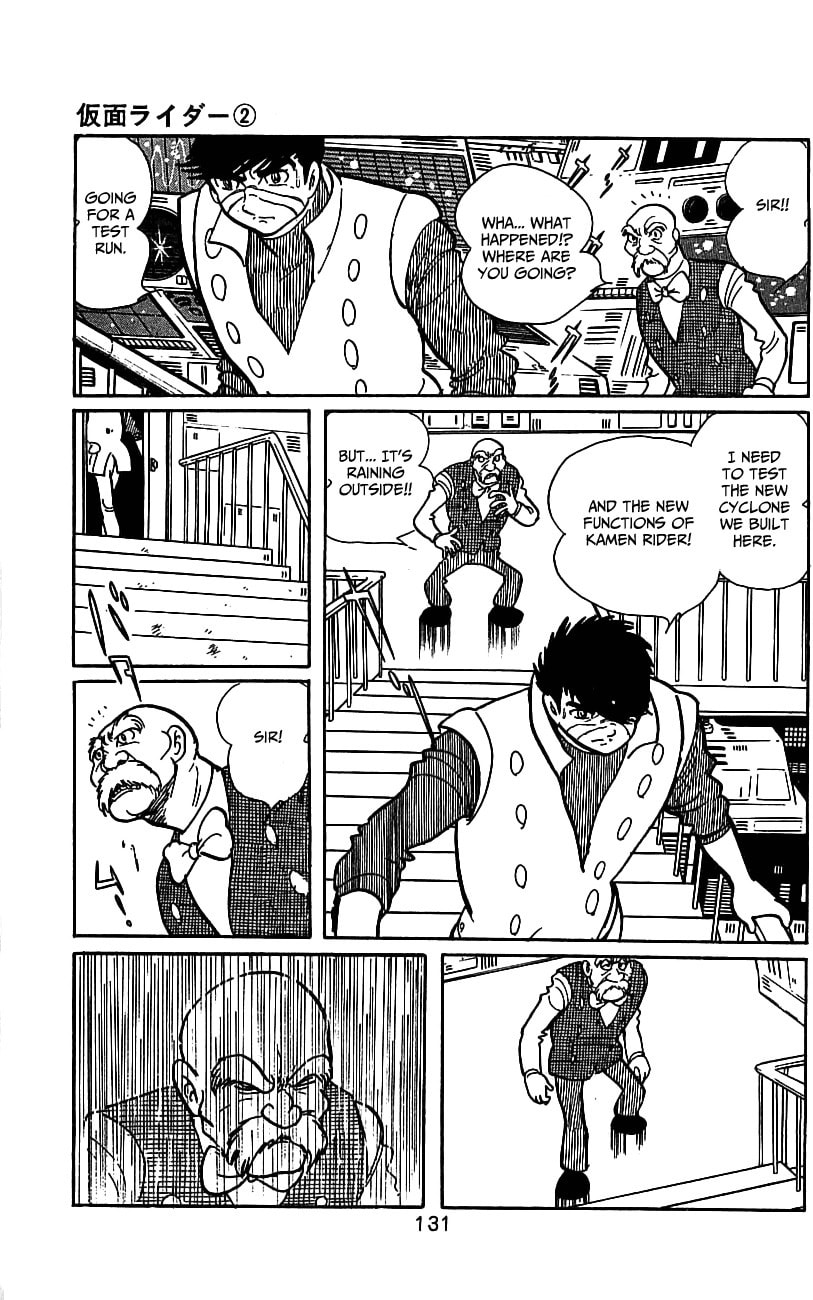 Read Kamen Rider chapter 4 image 11 on Lezhin