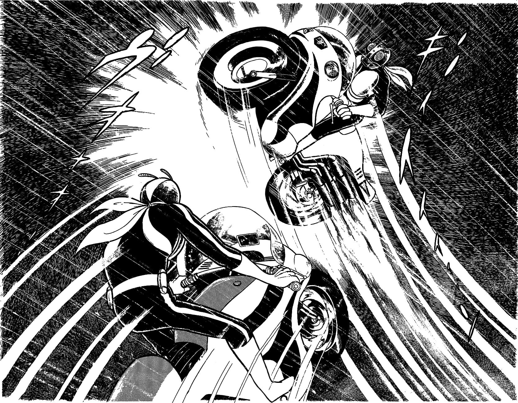 Read Kamen Rider chapter 4 image 25 on Lezhin