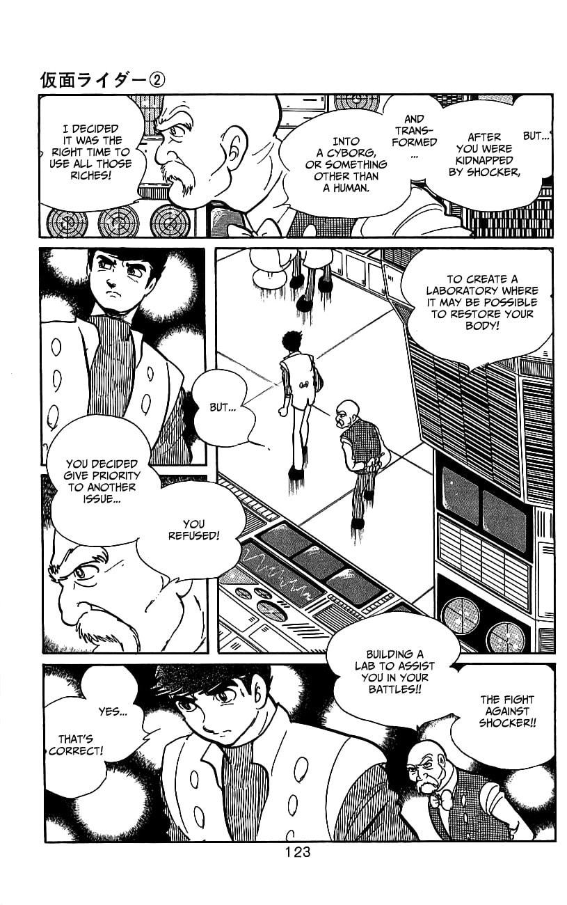Read Kamen Rider chapter 4 image 3 on Lezhin