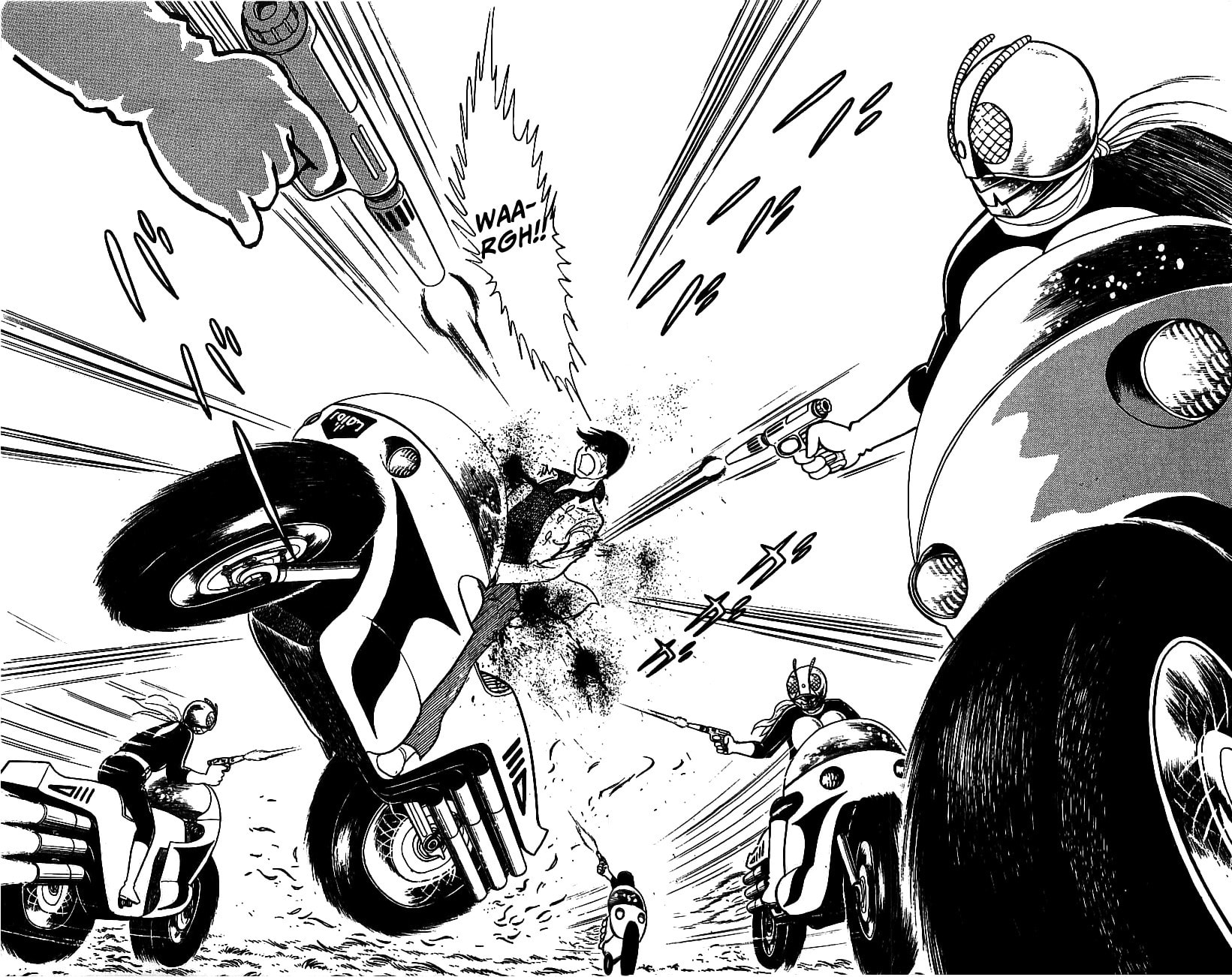 Read Kamen Rider chapter 4 image 81 on Lezhin