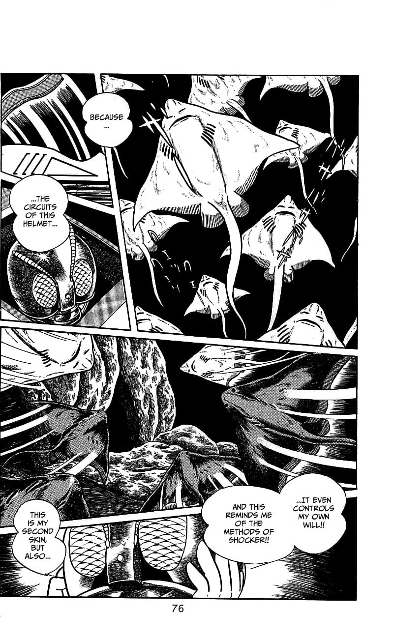 Read Kamen Rider chapter 5 image 72 on Lezhin