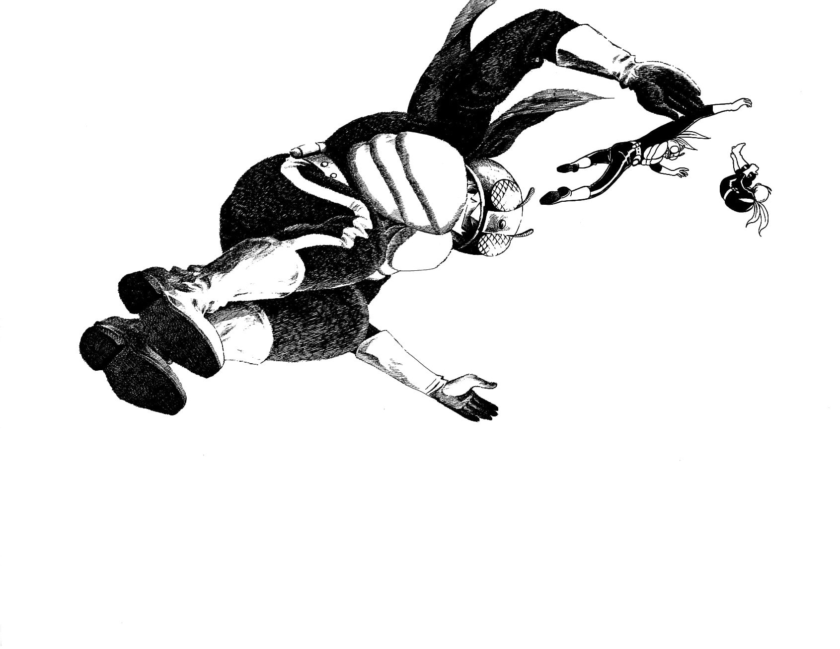 Read Kamen Rider chapter 6.1 image 53 on Lezhin