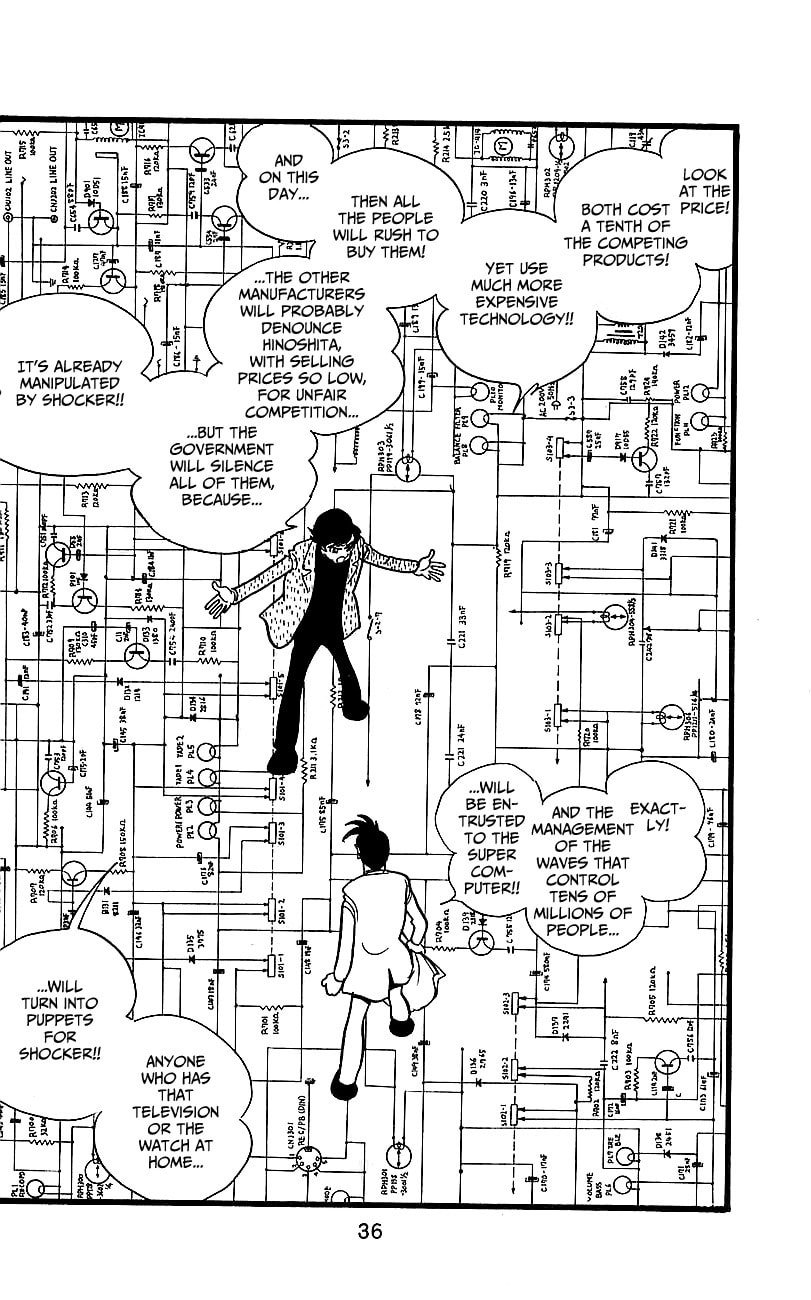 Read Kamen Rider chapter 6.2 image 37 on Lezhin