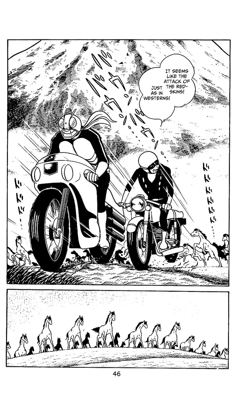 Read Kamen Rider chapter 6.2 image 46 on Lezhin