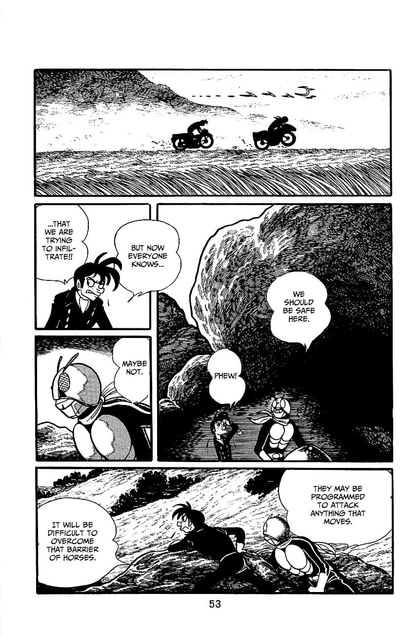 Read Kamen Rider chapter 6.2 image 52 on Lezhin