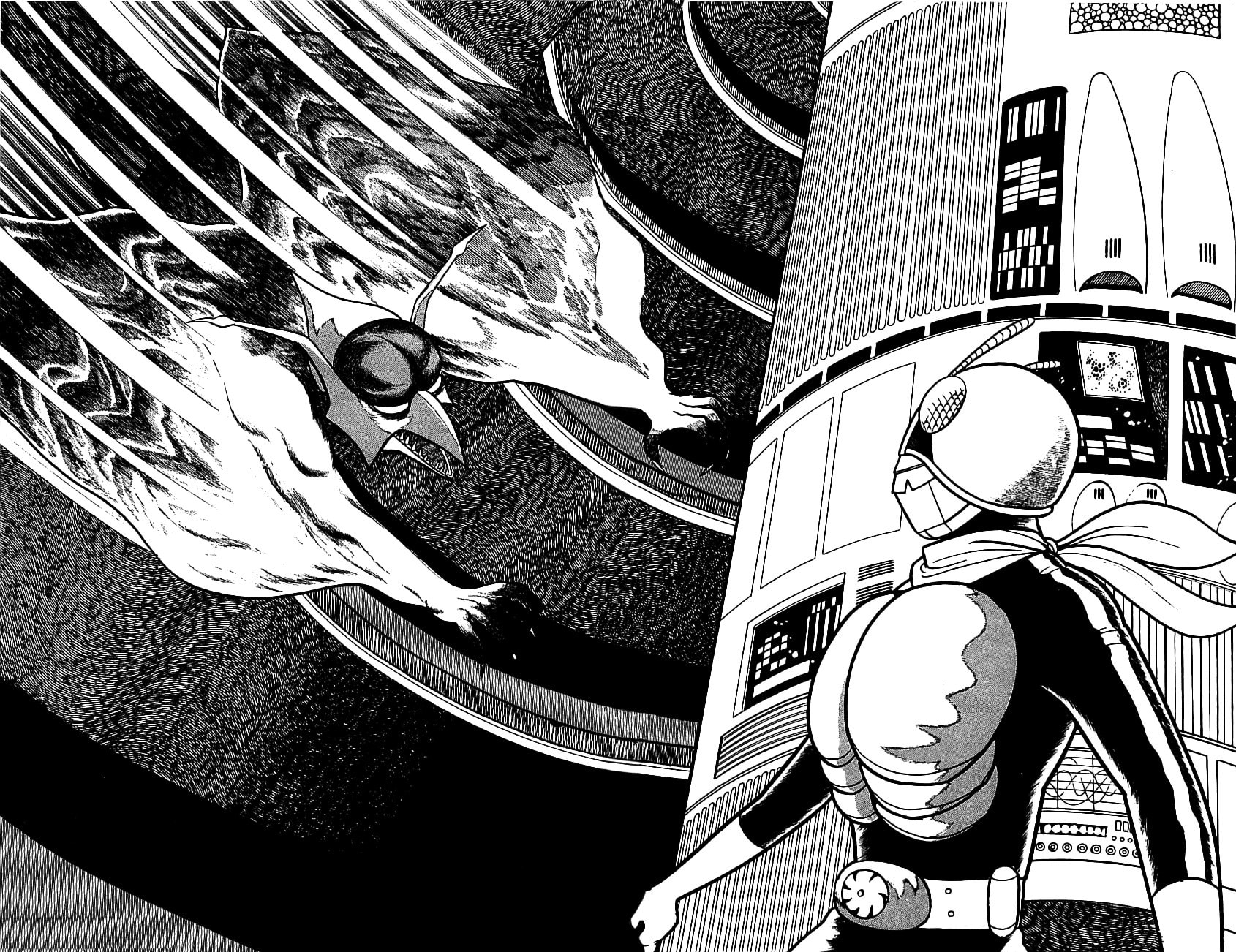 Read Kamen Rider chapter 6.2 image 77 on Lezhin