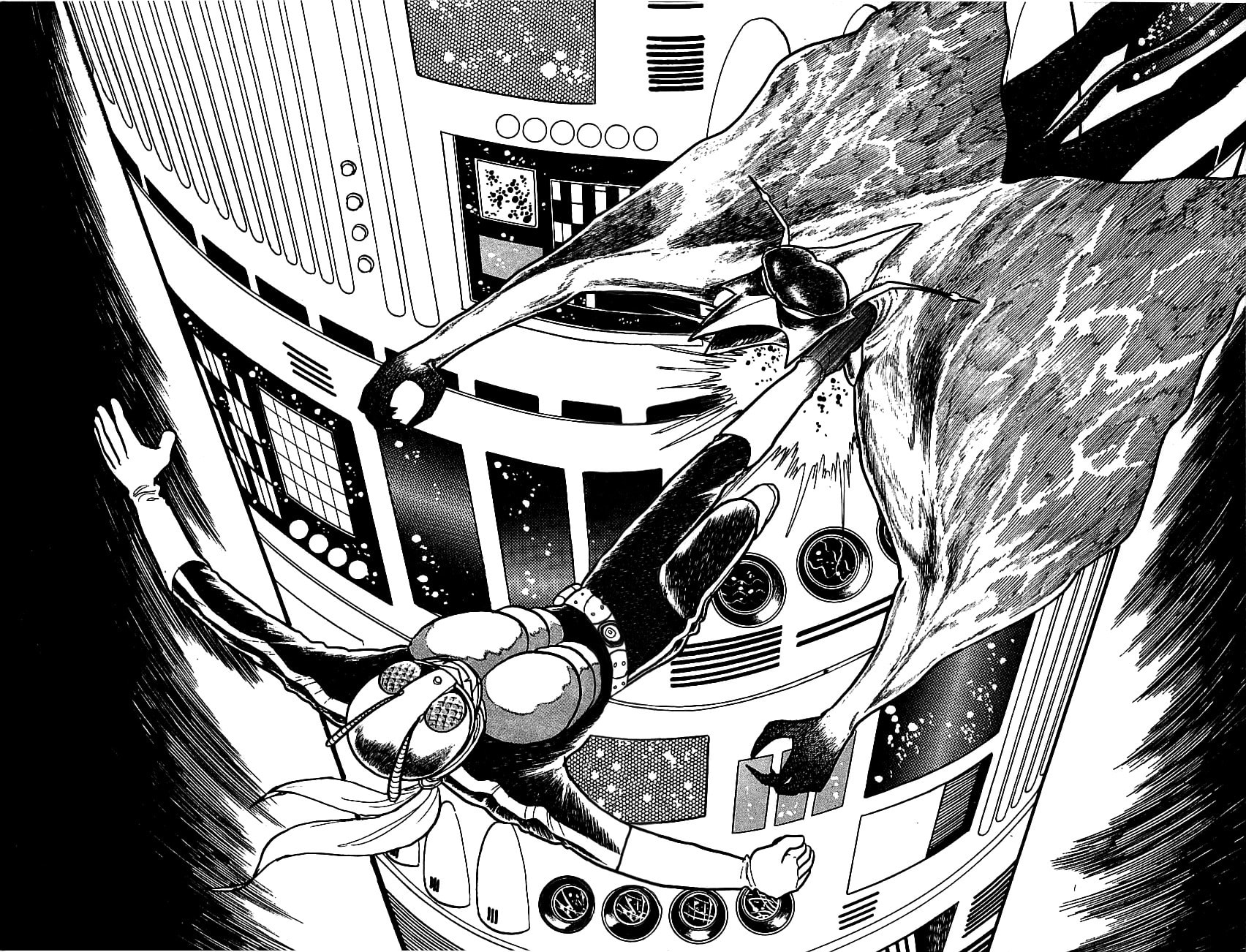 Read Kamen Rider chapter 6.2 image 92 on Lezhin