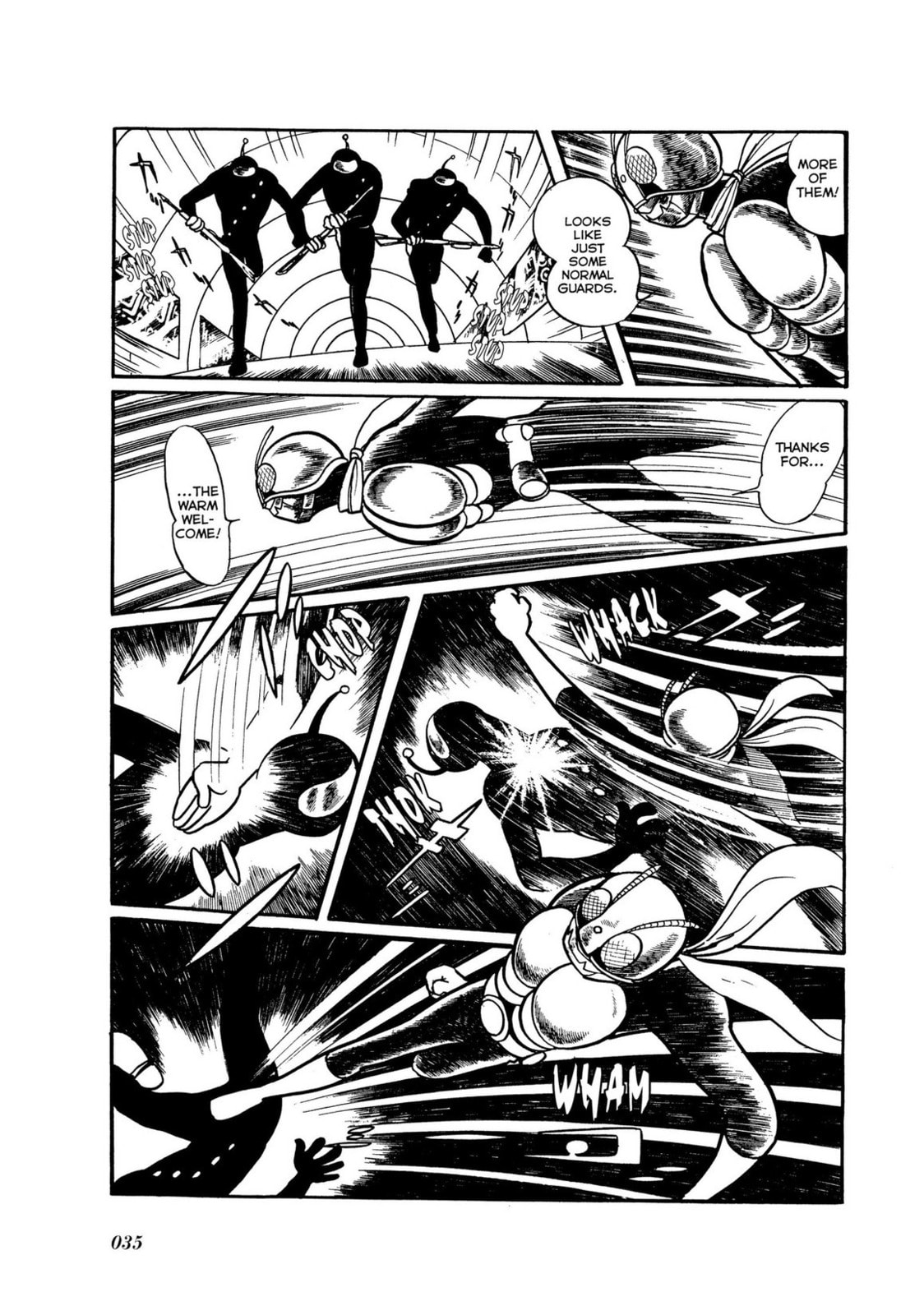 Read Kamen Rider chapter 6 image 32 on Lezhin