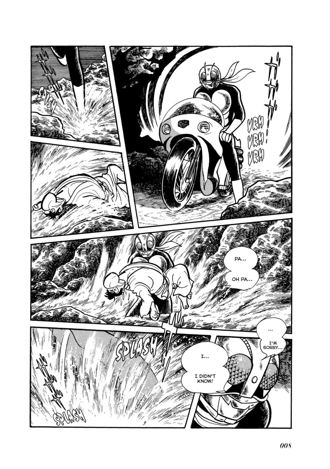 Read Kamen Rider chapter 6 image 5 on Lezhin