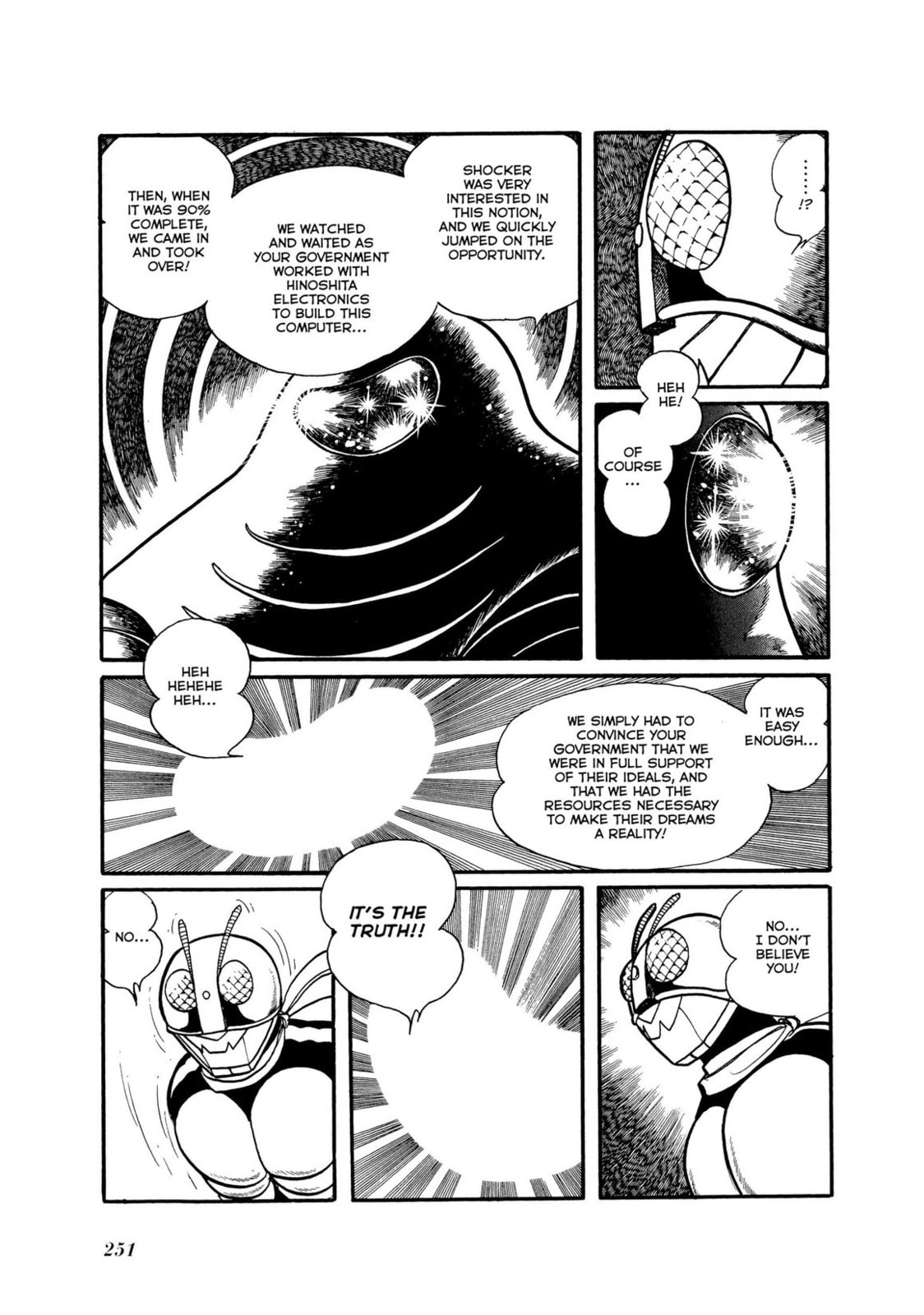 Read Kamen Rider chapter 7 image 180 on Lezhin