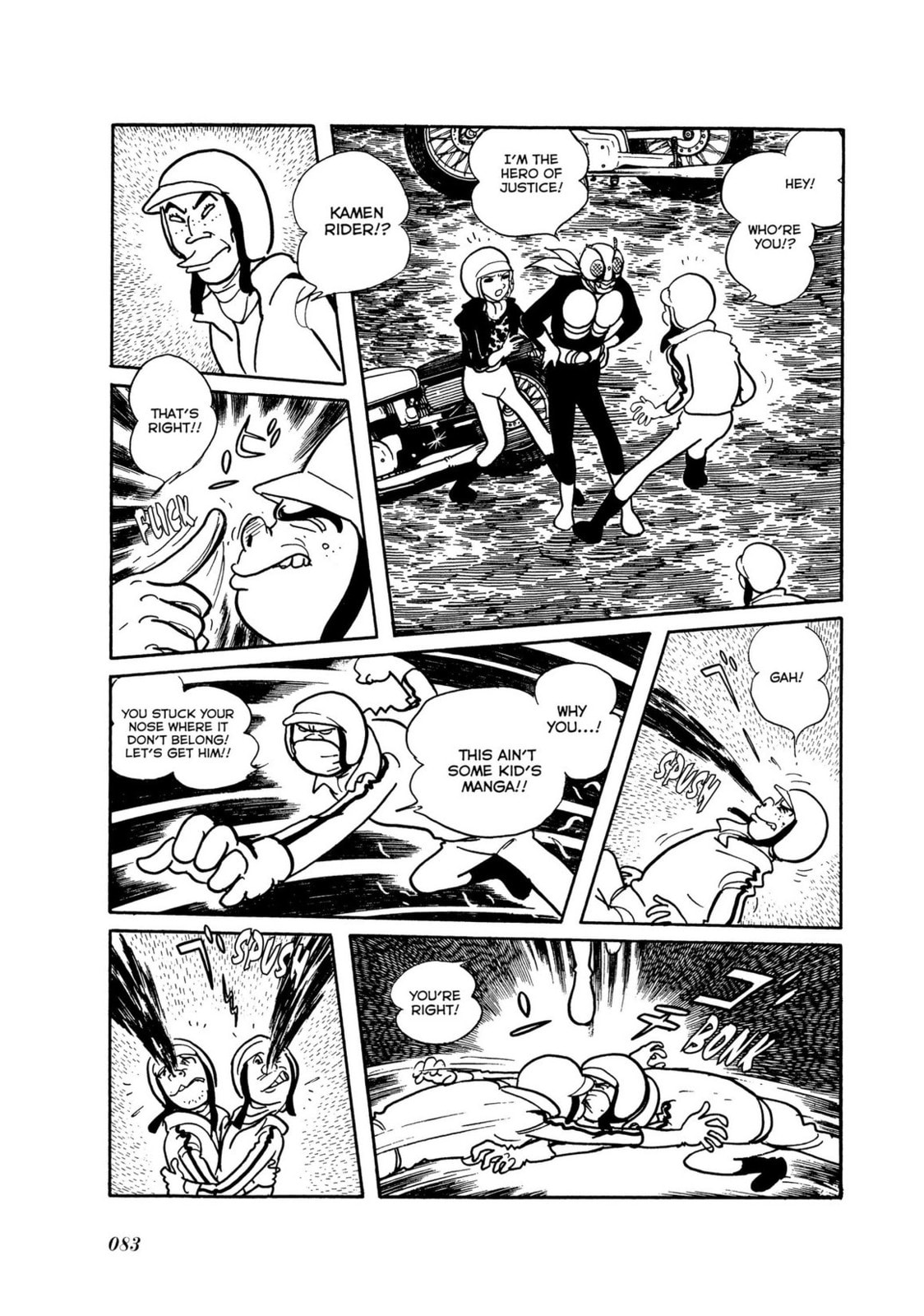 Read Kamen Rider chapter 7 image 25 on Lezhin