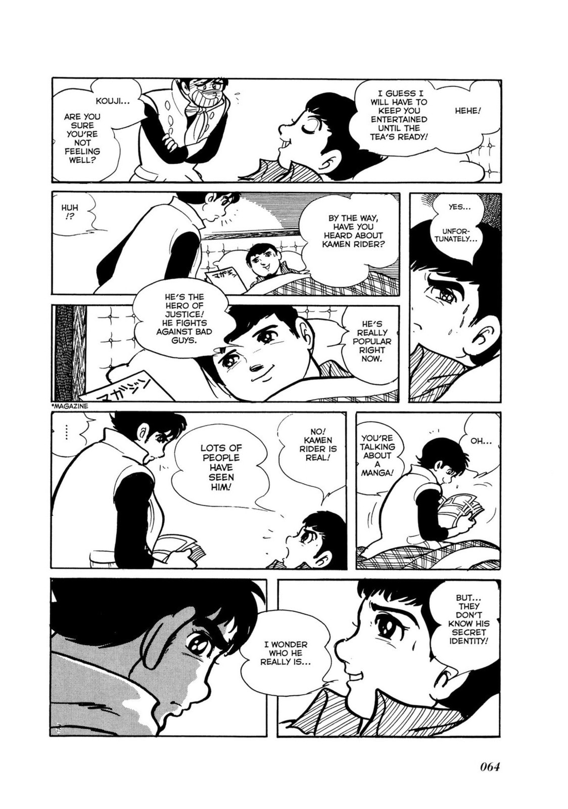 Read Kamen Rider chapter 7 image 7 on Lezhin