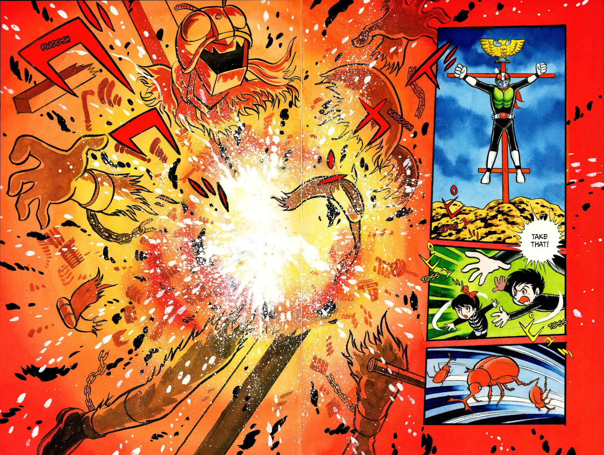 Read Kamen Rider chapter 8 image 1 on Lezhin