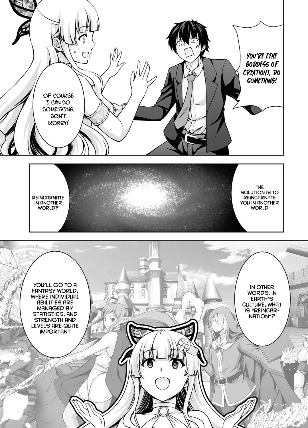 Kami no Techigai de Shindara Zumi de Isekai ni Hourikomare Mashita Chapter 1 page 17 - 