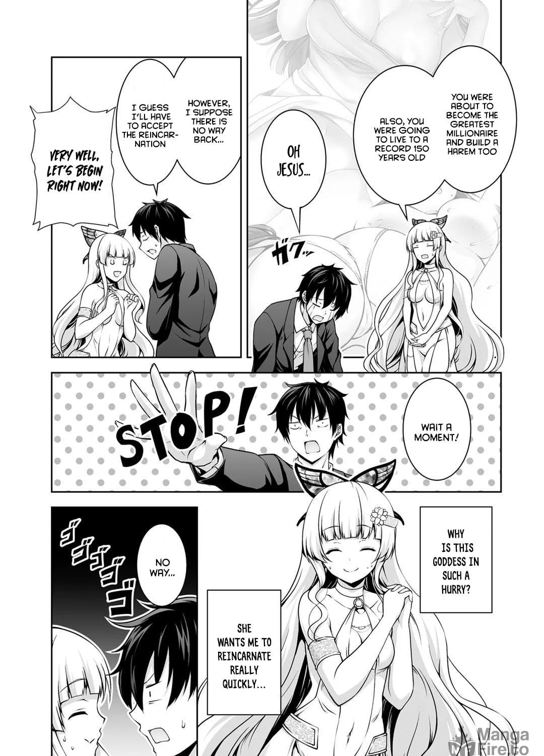 Kami no Techigai de Shindara Zumi de Isekai ni Hourikomare Mashita Chapter 1 page 21 - 