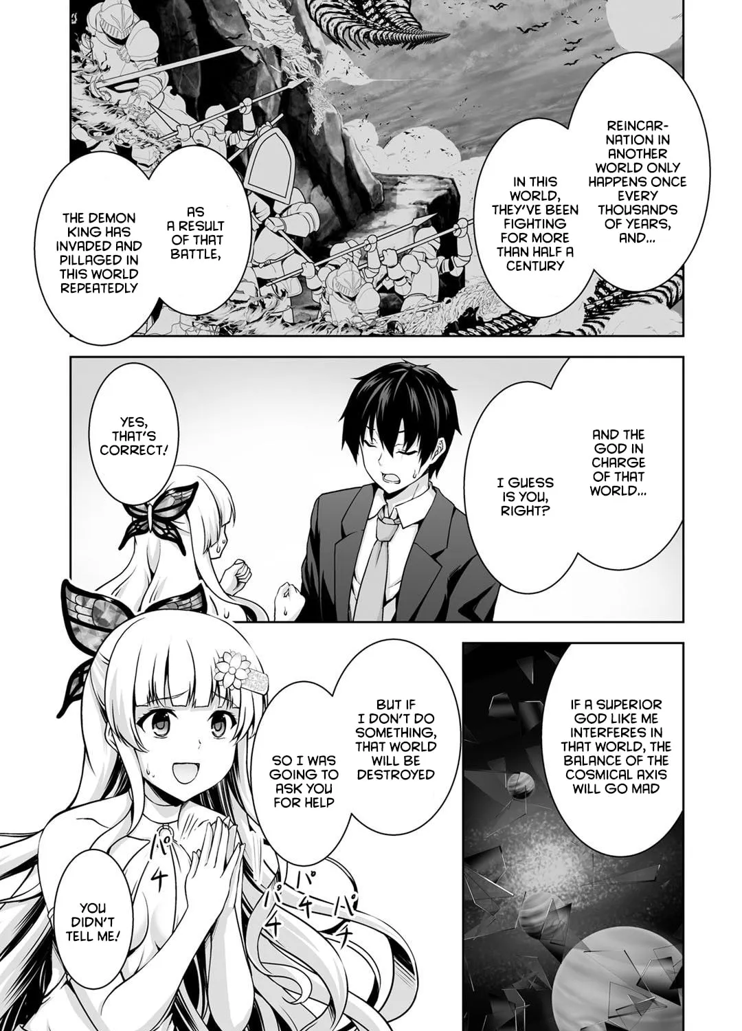 Kami no Techigai de Shindara Zumi de Isekai ni Hourikomare Mashita Chapter 1 page 25 - 