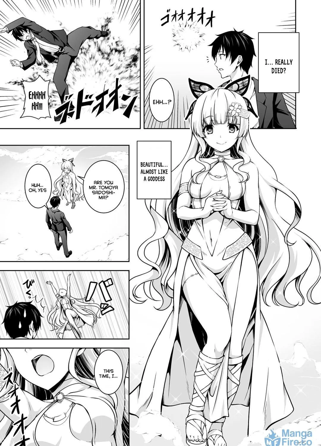 Kami no Techigai de Shindara Zumi de Isekai ni Hourikomare Mashita Chapter 1 page 9 - 